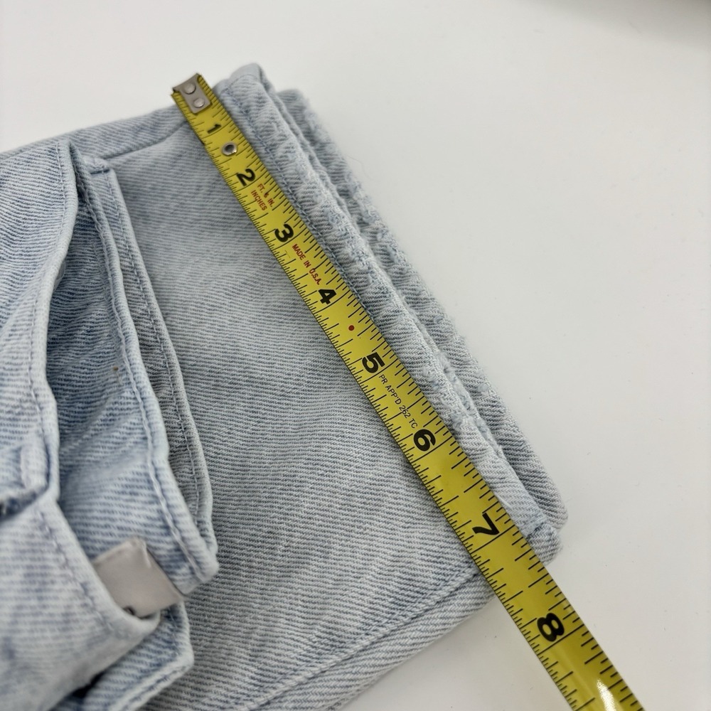 PACSUN Jessie High Rise Baggy Womens size 23 Light Wash Blue Denim Wide-Leg EUC - Picture 12 of 15